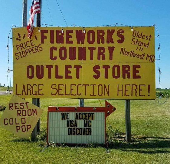 Fireworks Country Outlet Store
